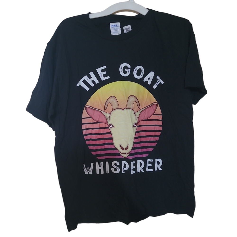 The goat whisper tshirt size lg